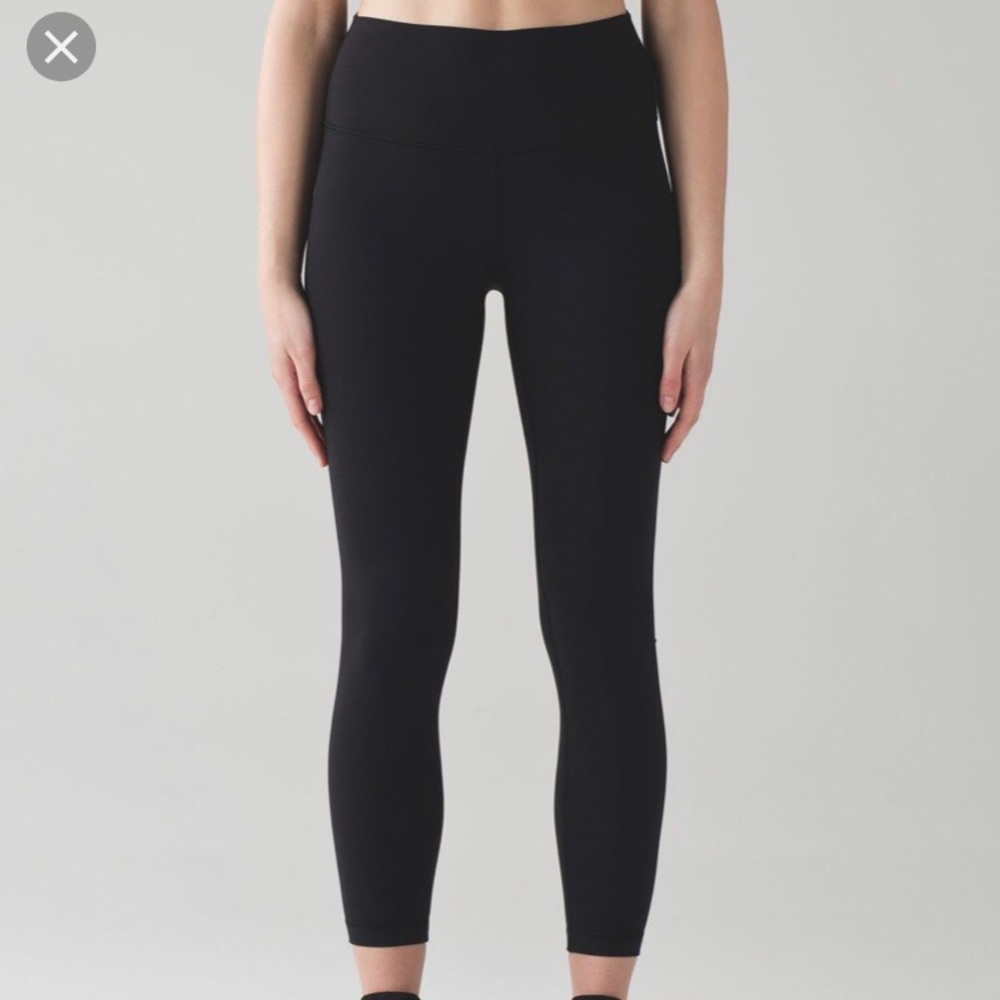 lululemon like new black wunder under leggings